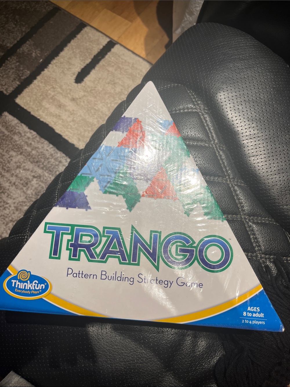 Think! Trango Pattern Building Strategy Game - Green, Blue, Red, Orange